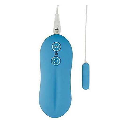 Aphrodisia 10 Function Mini Vibrating Bullet Blue - Clit Ticklers and Pulsators