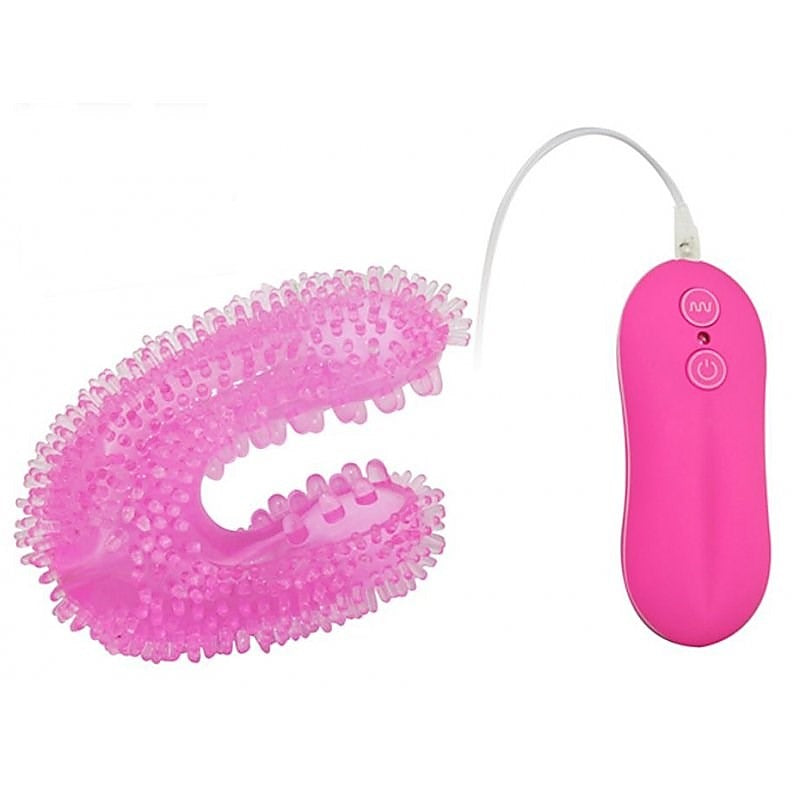 Furry Vibrating Finger by Aphrodisia - Finger and Tongue Vibrators