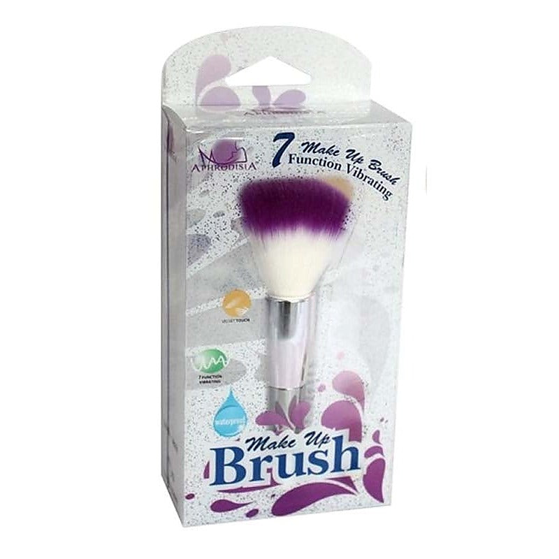 Make-Up Brush Massager by Aphrodisia - Strap On Sextoys