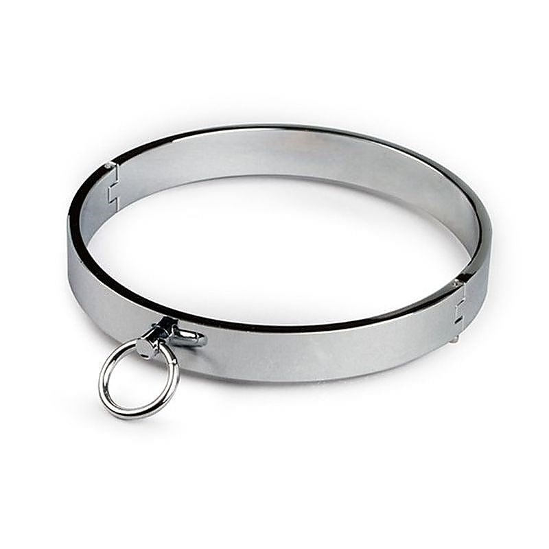 Mouaward Metal Slave Collar - Collars and Leads