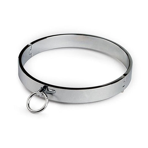 Mouaward Metal Slave Collar - Collars and Leads