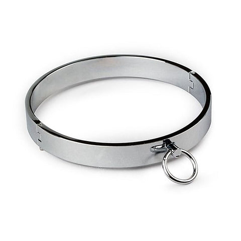 Mouaward Metal Slave Collar - Collars and Leads