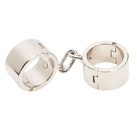 Premium Hardcore Metal Bondage Cuffs By Bdstyle - Cuffs and Restraints