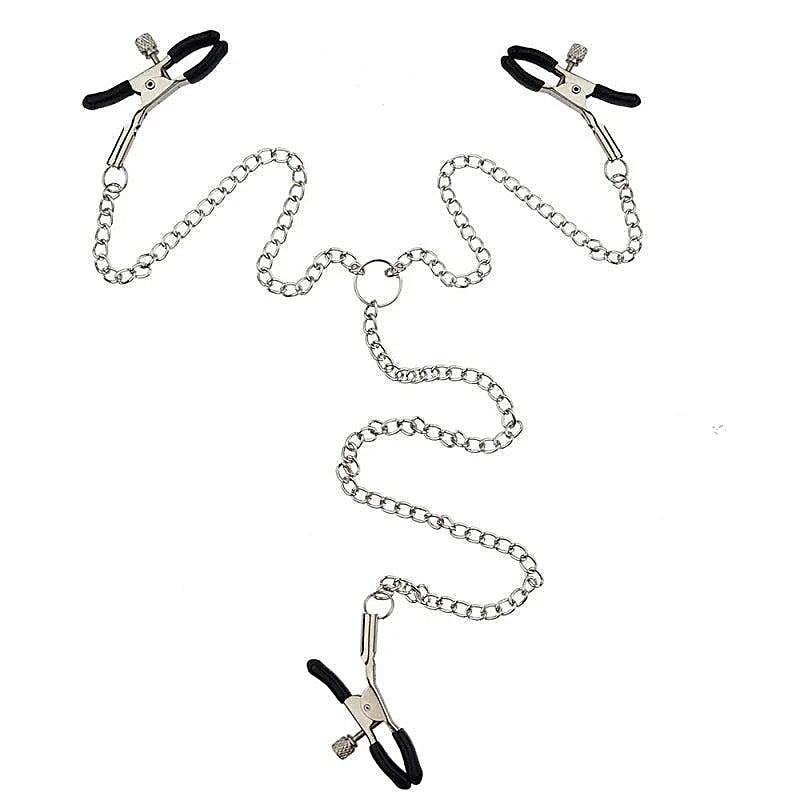 Twisted Nipple & Clit Clamps by BDStyle - Butt Plugs