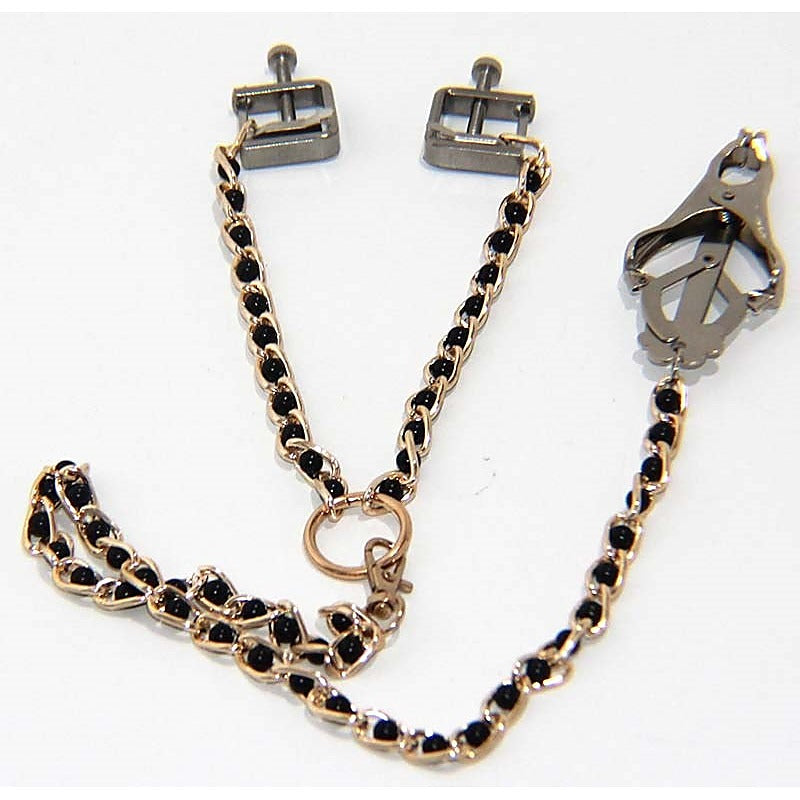 Adjustable Nipple & Clit Clamps By Bdstyle - Breast and Nipple Toys
