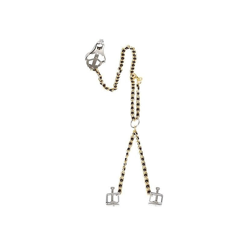 Adjustable Nipple & Clit Clamps By Bdstyle - Breast and Nipple Toys