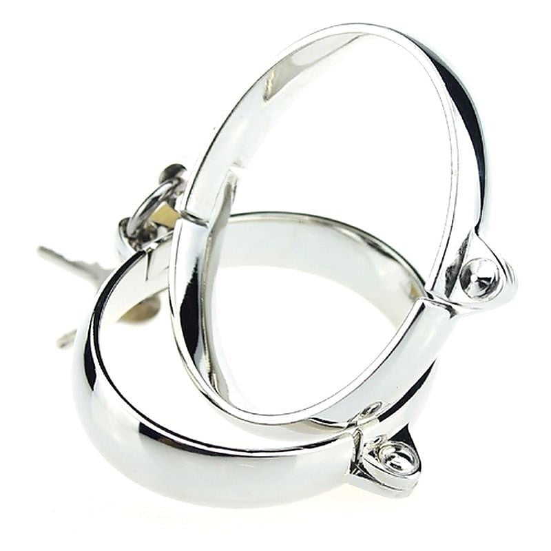 Lock Up Steel Cuffs - Cuffs and Restraints