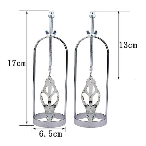 Immobilizer Nipple Clamp And Stretcher By Bdstyle - Breast and Nipple Toys