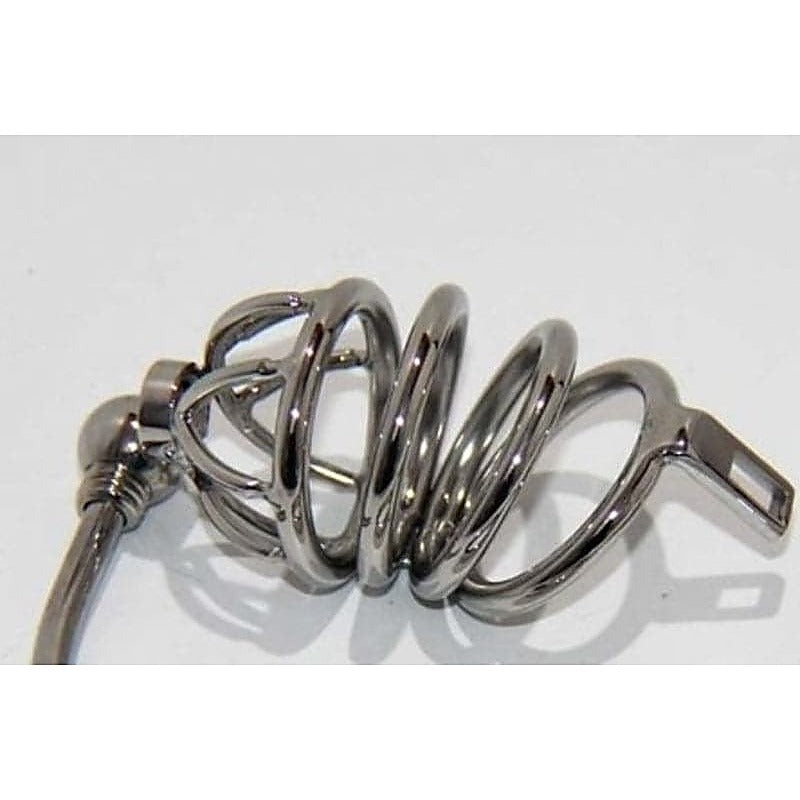 Cock Cage & Penis Plug Small by BDStyle - Male Chastity