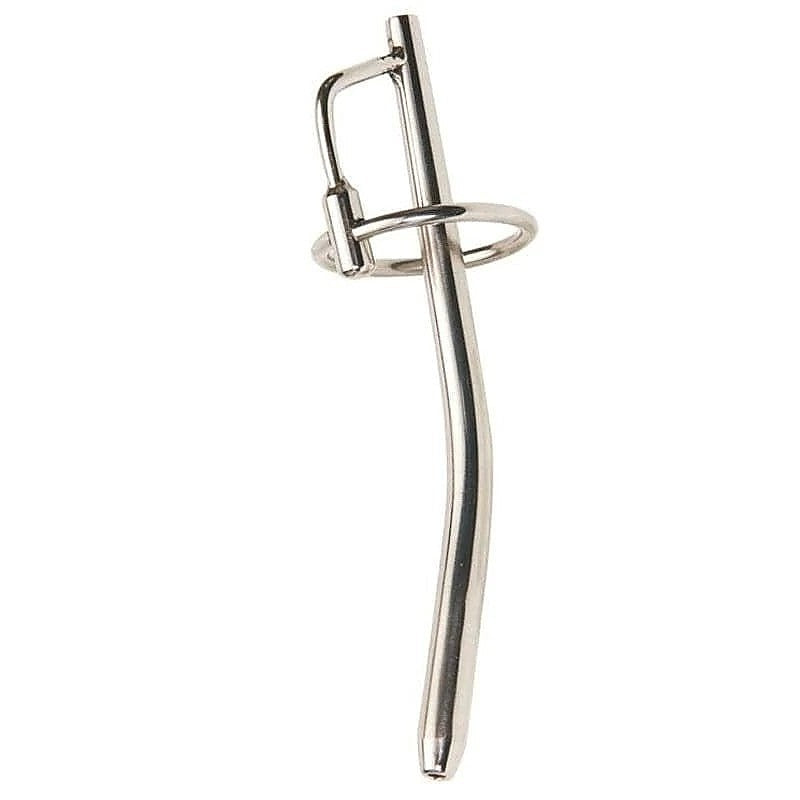 Curved Stainless Steel Penis Plug By Bdstyle - Penis Plugs