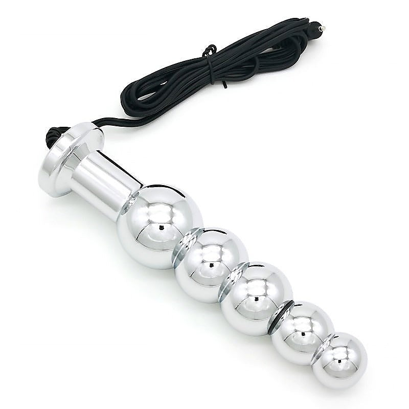 Bipolar Metal Electric Shock Butt Plug - N by BDStyle - Electro Sex