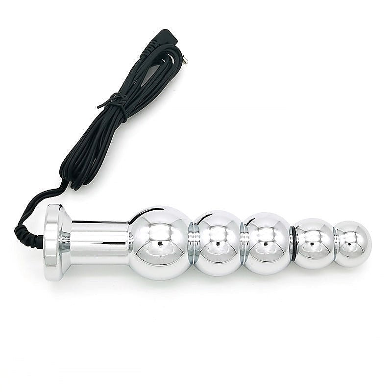 Bipolar Metal Electric Shock Butt Plug - N by BDStyle - Electro Sex