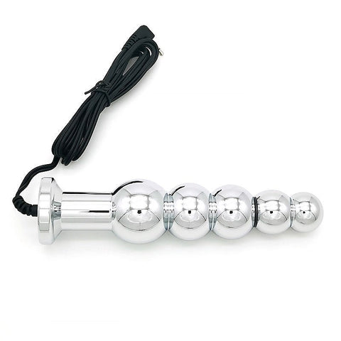 Bipolar Metal Electric Shock Butt Plug - N by BDStyle - Electro Sex