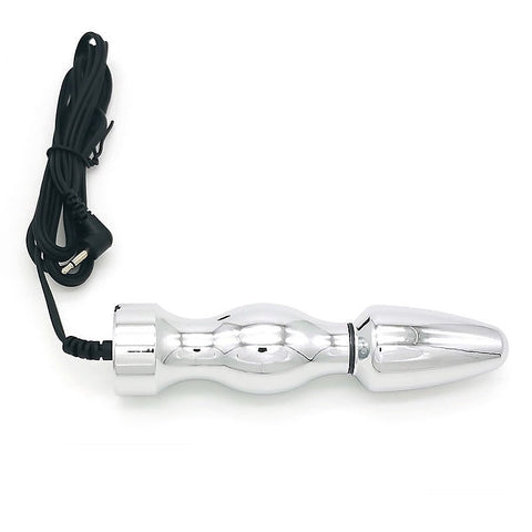 Bipolar Metal Electric Shock Butt Plug - T - Electro Sex
