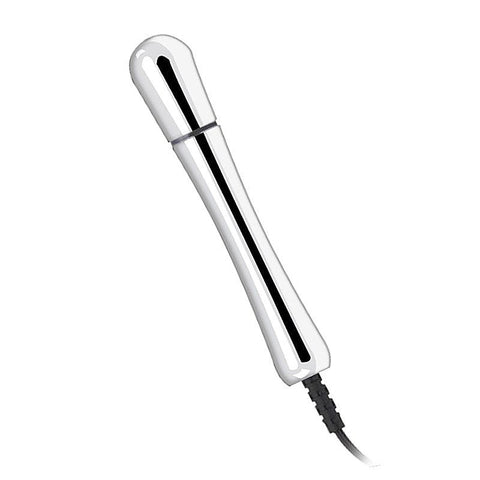 Bipolar Metal Electric Shock Butt Plug - W - Electro Sex