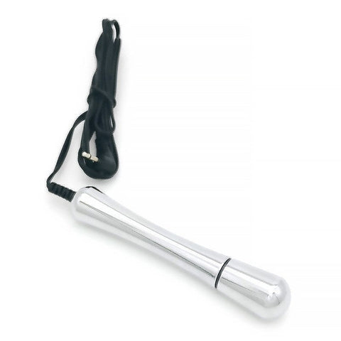 Bipolar Metal Electric Shock Butt Plug - W - Electro Sex
