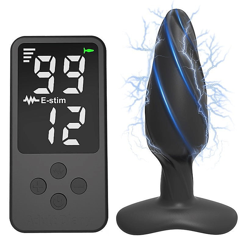 E-Stim Electric Shock Anal Plug - Electro Sex