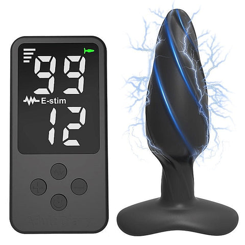 E-Stim Electric Shock Anal Plug - Electro Sex