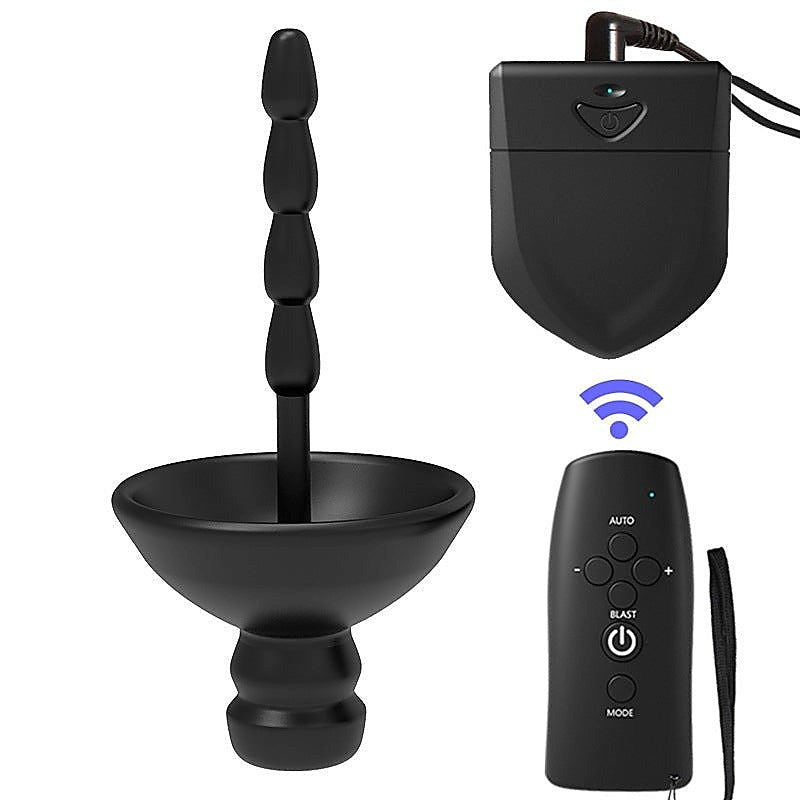 Wireless Electric Shock Anal & Penis Plug - Penis Plugs