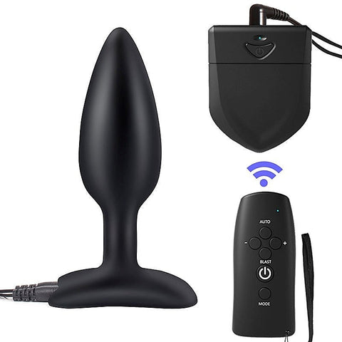 Wireless Electric Shock Anal & Penis Plug - Penis Plugs