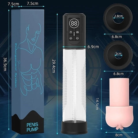 Premium Rechargeable Digital Pump By Bdstyle - Pumps, Extenders and Sleeves