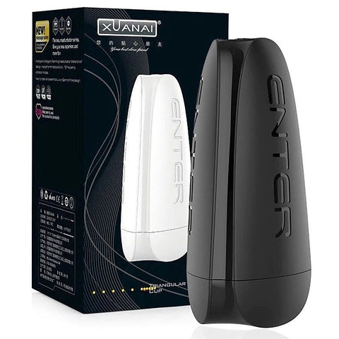 BDStyle Rechargeable Triangle Vibration Pleasure Cup - Masturbators and Strokers