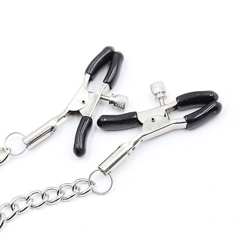 Spider Mouth Gags With Nipple Clamps - Breast and Nipple Toys