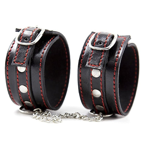 BDStyle Class Single Rivet Adjustable BDSM Cuffs - Cuffs and Restraints