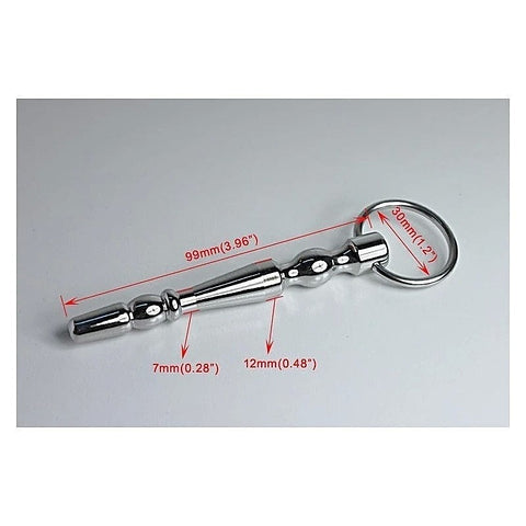 Super Nova Penis Plug With Glans Ring - Penis Plugs