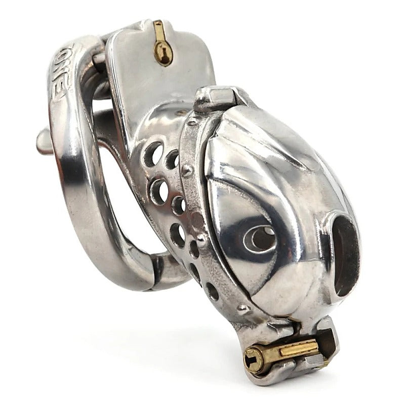 Kidding Zone Double Key Bird Mens Cock Cage - Male Chastity