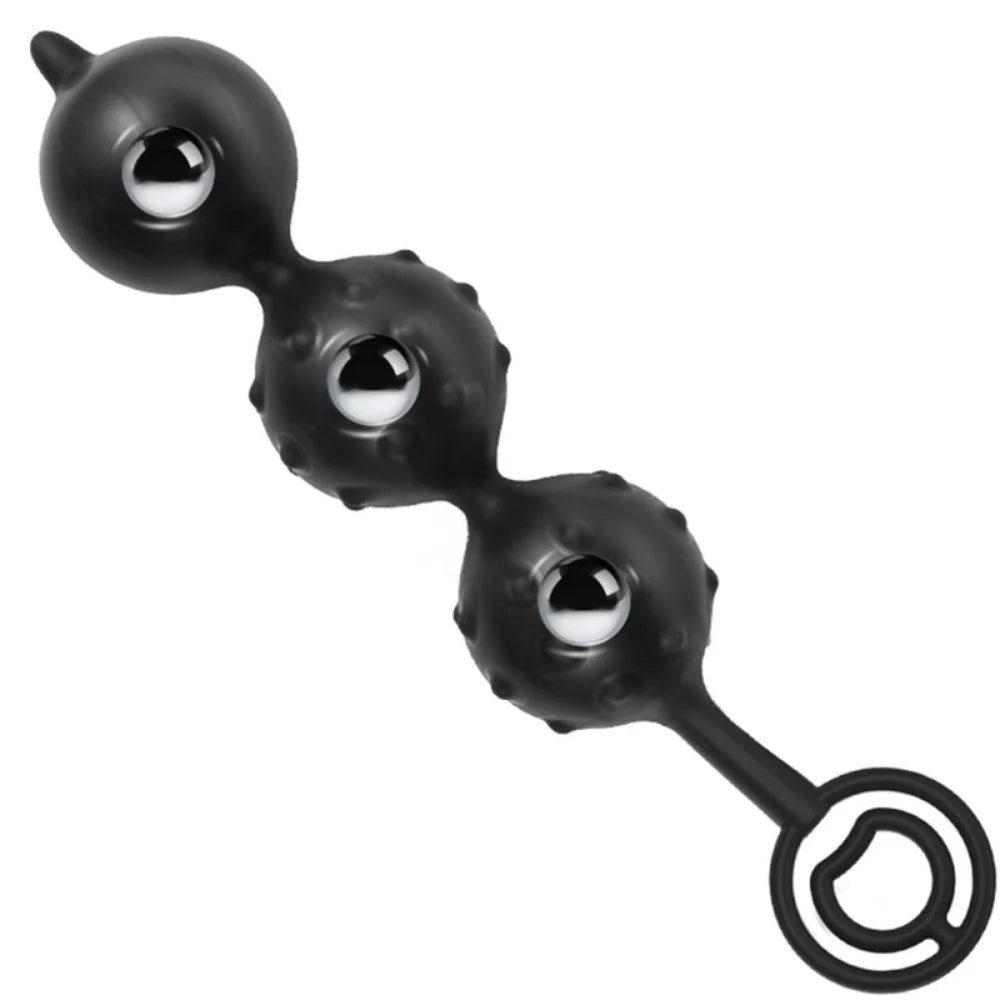 Oversized Training Inflatable Anal Beads - Enemas and Douches