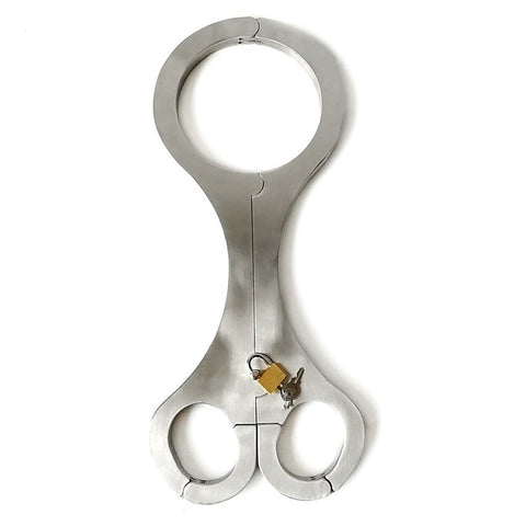 Anodized Aluminum Cangue Bondage Restraint - Cuffs and Restraints
