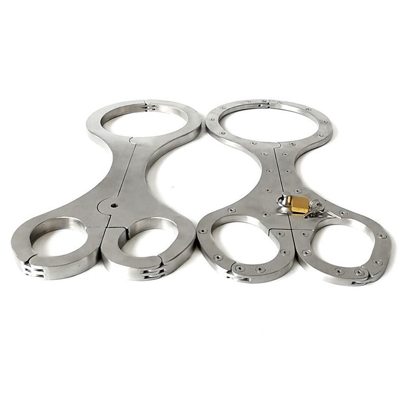 Anodized Aluminum Cangue Bondage Restraint - Cuffs and Restraints