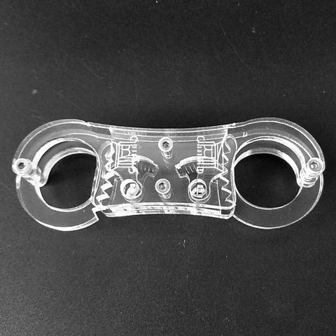 Acrylic Glass BDSM Finger Cuff Ratchet Clasp - Cuffs and Restraints