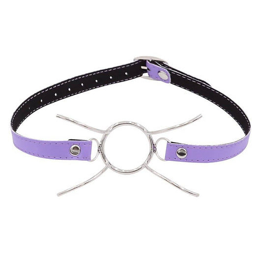 BDStyle Deluxe Spider Bondage Gag with Pin Buckle