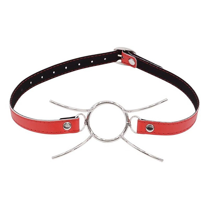 BDStyle Deluxe Spider Bondage Gag with Pin Buckle - Bondage Gags and Bits
