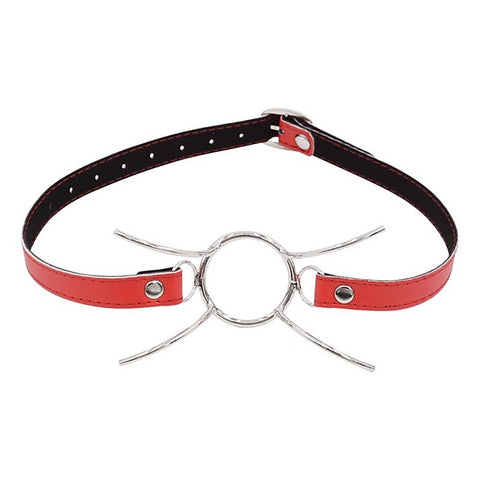 BDStyle Deluxe Spider Bondage Gag with Pin Buckle - Bondage Gags and Bits