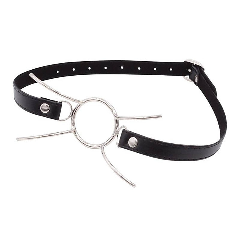 BDStyle Deluxe Spider Bondage Gag with Pin Buckle - Bondage Gags and Bits