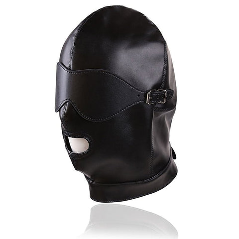 BDStyle BDSM Play Full Mask Eyes & Mouth Detachable - Blindfolds And Masks