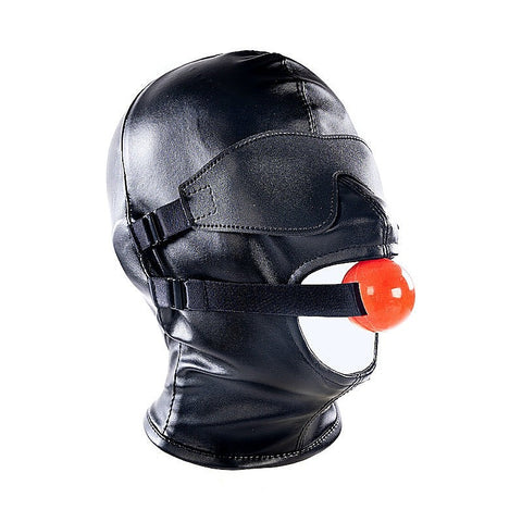 BDStyle Bondage Hood With Blindfold And Mouth Gag Female - Bondage Hoods