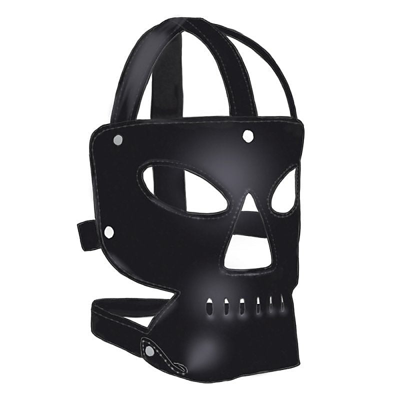 BDStyle Premium Punisher BDSM Play Muzzle - Bondage Hoods