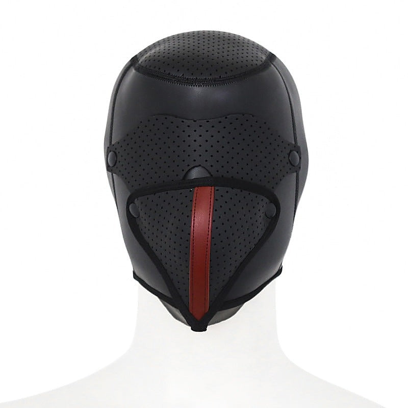 BDStyle Faux Leather Ventilation Hoods - Bondage Hoods