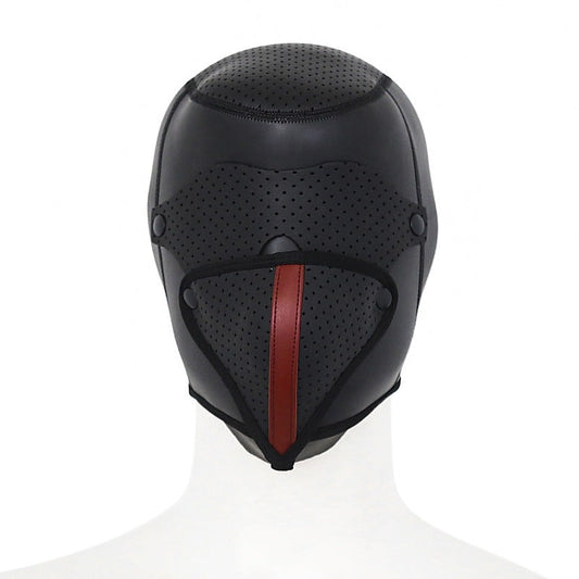 BDStyle Faux Leather Ventilation Hoods - Bondage Hoods