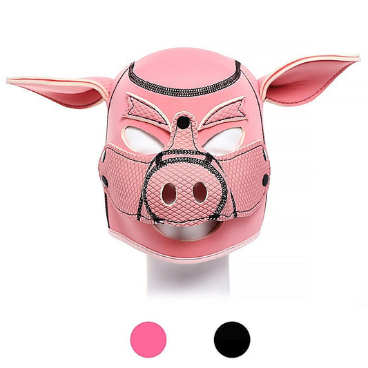 BDStyle Pig Head Bondage Hood - Bondage Hoods