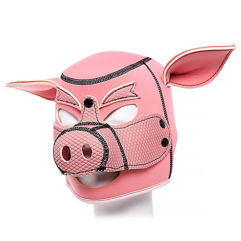 BDStyle Pig Head Bondage Hood - Bondage Hoods