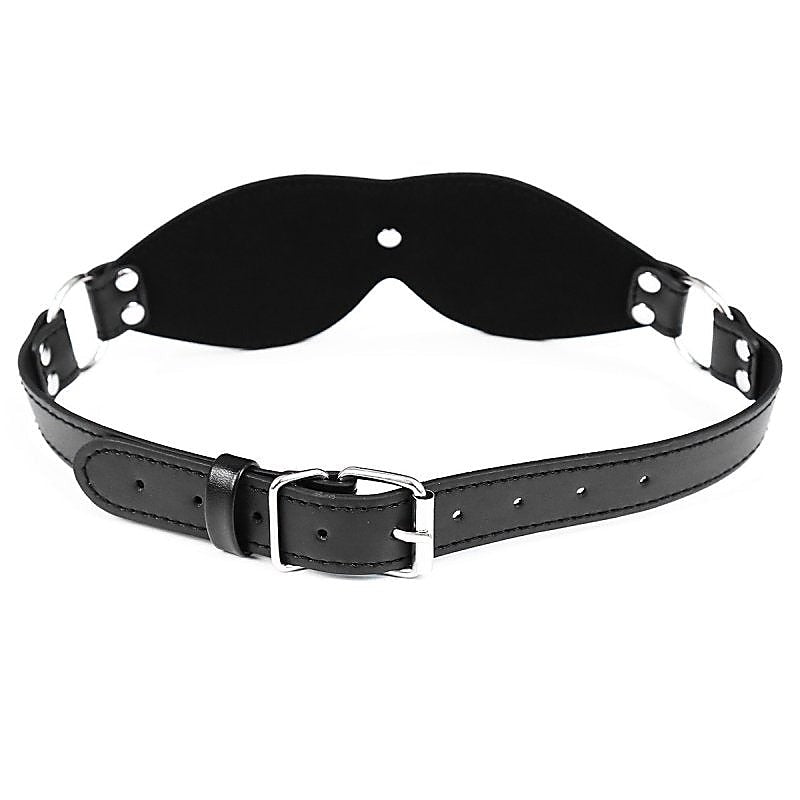 BDStyle Cingulum Stud Fancy Blindfold with D Ring - Blindfolds And Masks