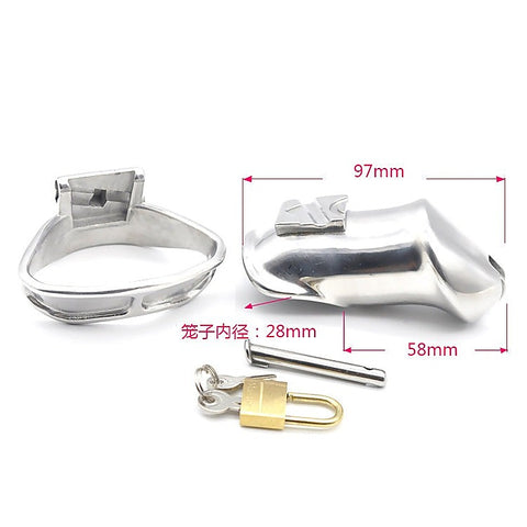 Bullfrog Chastity Cock Cage Short By Bdstyle - Male Chastity