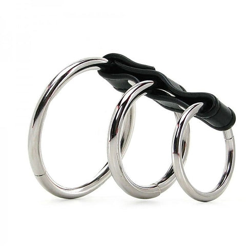 Gates of Hell Cock 2 Cock Rings by BDStyle - Cock Rings