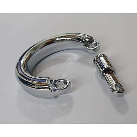 Steel Chastity Device Testical Ring By Bdstyle - Male Chastity