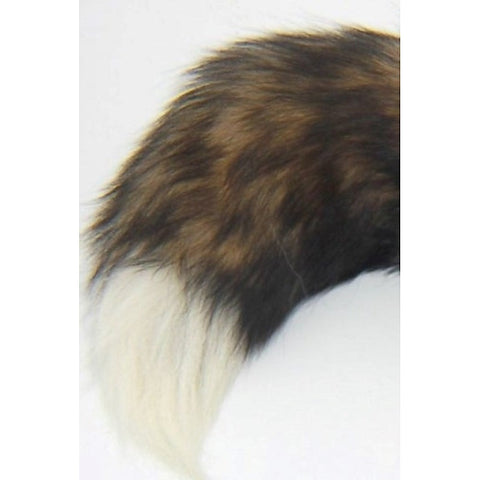 Long Fox Tail Steel Butt Plug Gold By Bdstyle - Steel Sex Toys